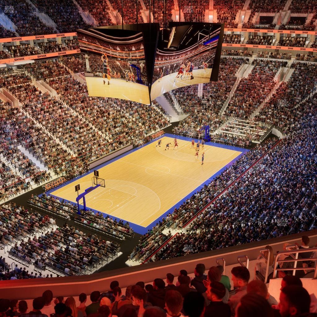 Xfinity Mobile Arena - Section 209 A Seat View