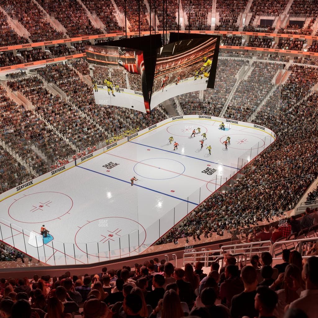 Xfinity Mobile Arena - Section 209 A Seat View