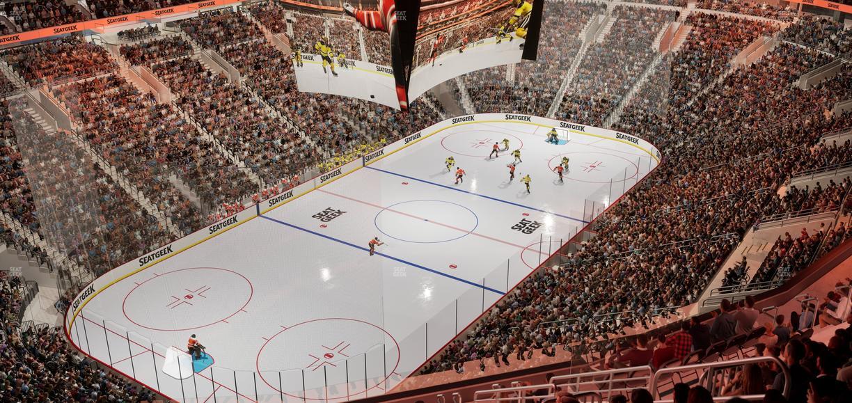 Xfinity Mobile Arena - Section 209 A Seat View