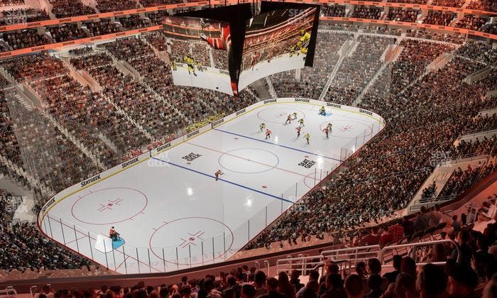 Xfinity Mobile Arena - Section 209 A Seat View