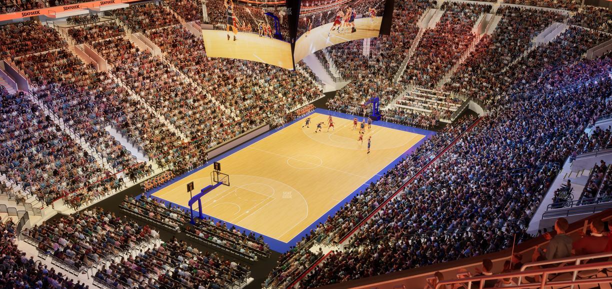Xfinity Mobile Arena - Section 209 A Seat View