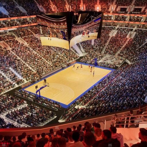 Xfinity Mobile Arena - Section 209 A Seat View