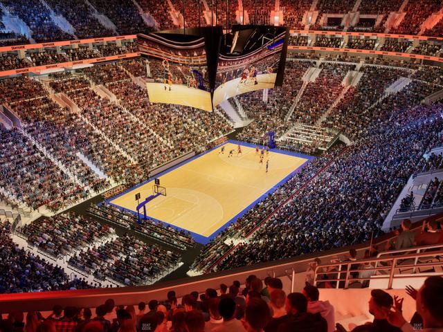 Xfinity Mobile Arena - Section 209 A Seat View