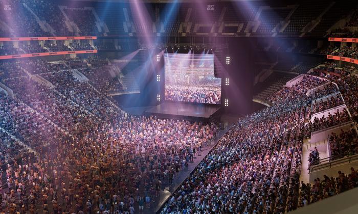 Xfinity Mobile Arena - Section 209 A Seat View
