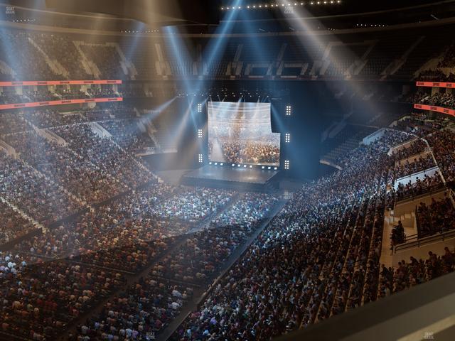 Xfinity Mobile Arena - Section 209 A Seat View