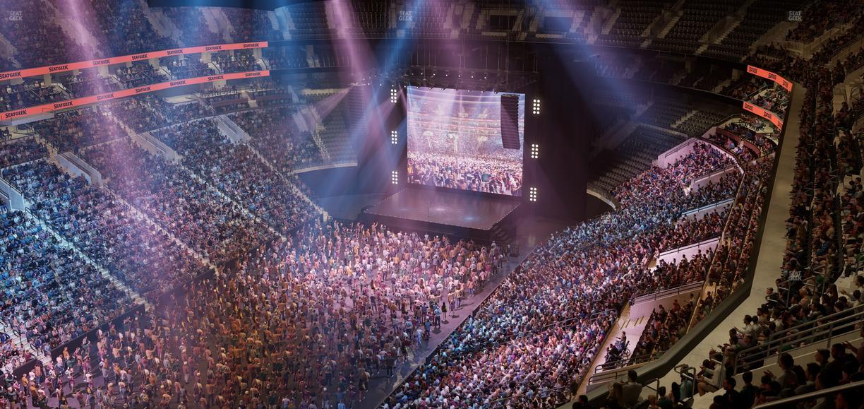 Xfinity Mobile Arena - Section 209 A Seat View