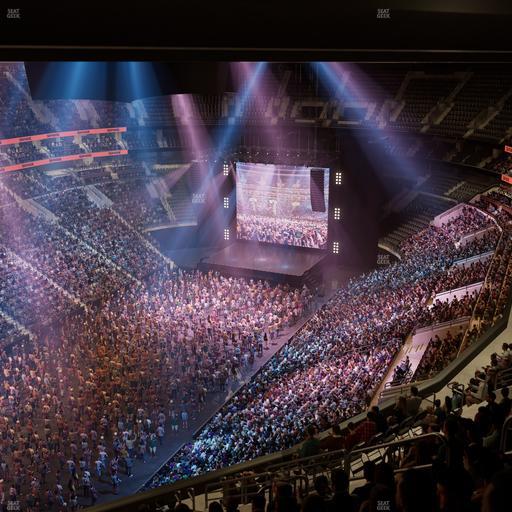 Xfinity Mobile Arena - Section 209 A Seat View