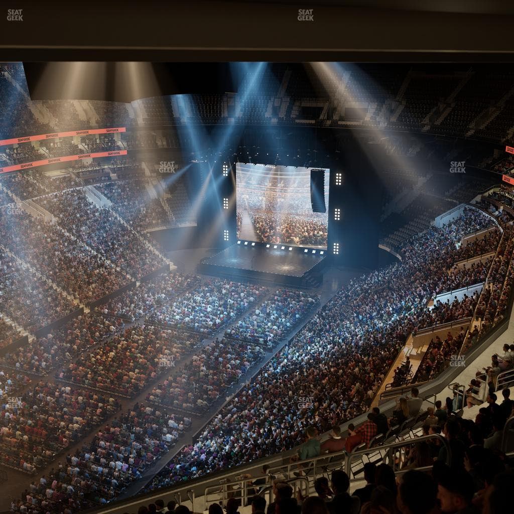 Xfinity Mobile Arena - Section 209 A Seat View