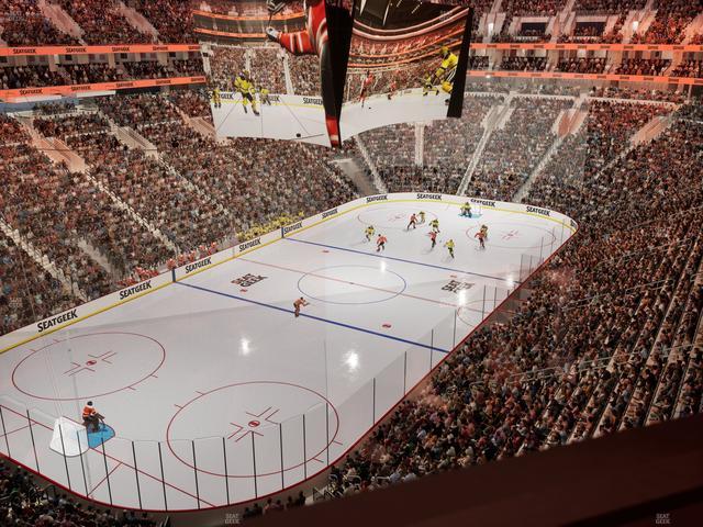 Xfinity Mobile Arena - Section 209 A Seat View