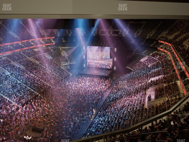 Xfinity Mobile Arena - Section 209 Seat View
