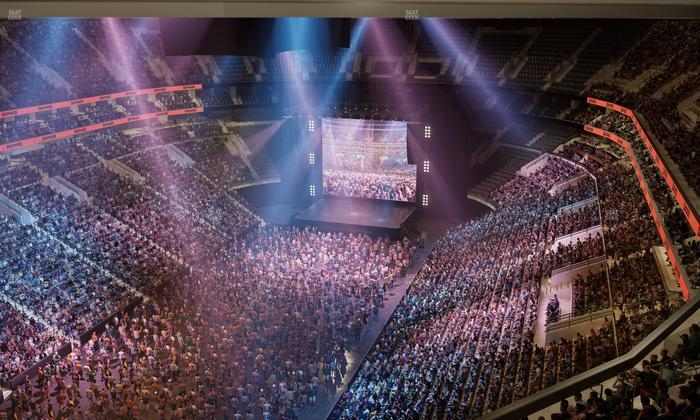 Xfinity Mobile Arena - Section 209 Seat View