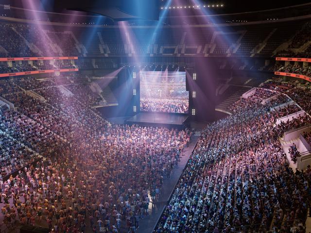 Xfinity Mobile Arena - Section 209 Seat View