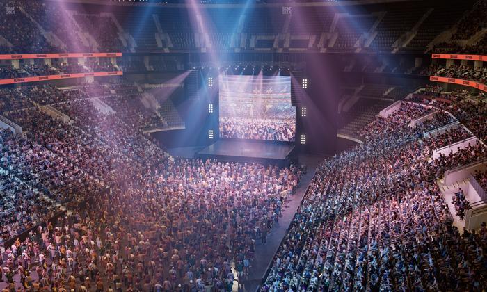 Xfinity Mobile Arena - Section 209 Seat View
