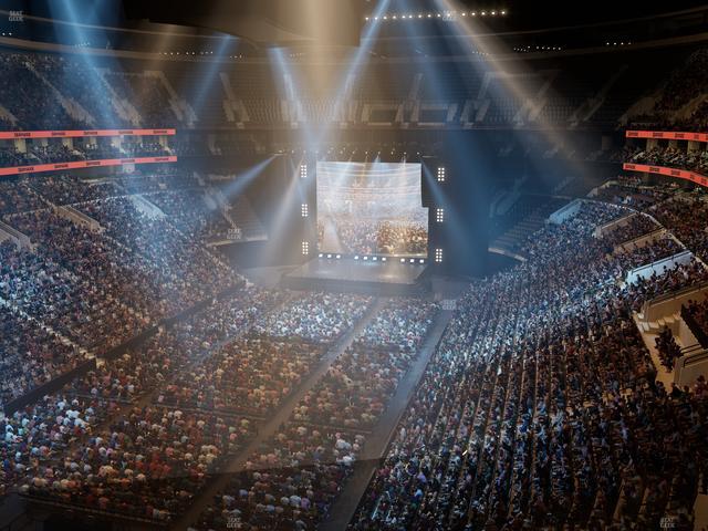 Xfinity Mobile Arena - Section 209 Seat View
