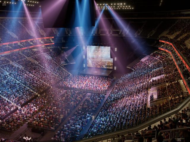 Xfinity Mobile Arena - Section 209 Seat View