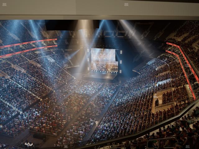 Xfinity Mobile Arena - Section 209 Seat View