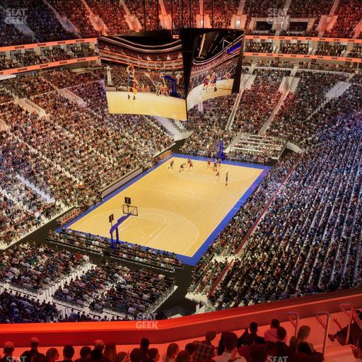 Xfinity Mobile Arena - Section 209 Seat View