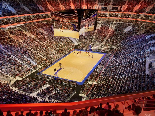 Xfinity Mobile Arena - Section 209 Seat View