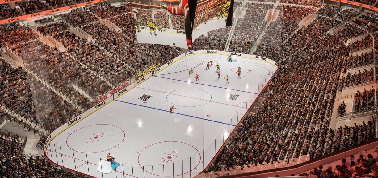 Xfinity Mobile Arena - Section 209 Seat View