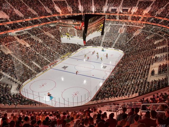 Xfinity Mobile Arena - Section 209 Seat View