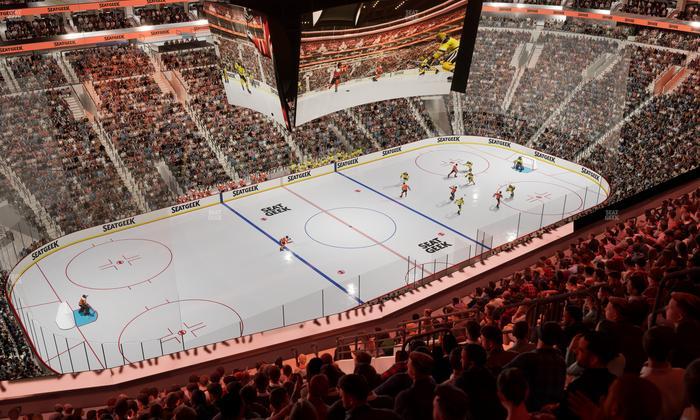 Xfinity Mobile Arena - Section 210 A Seat View