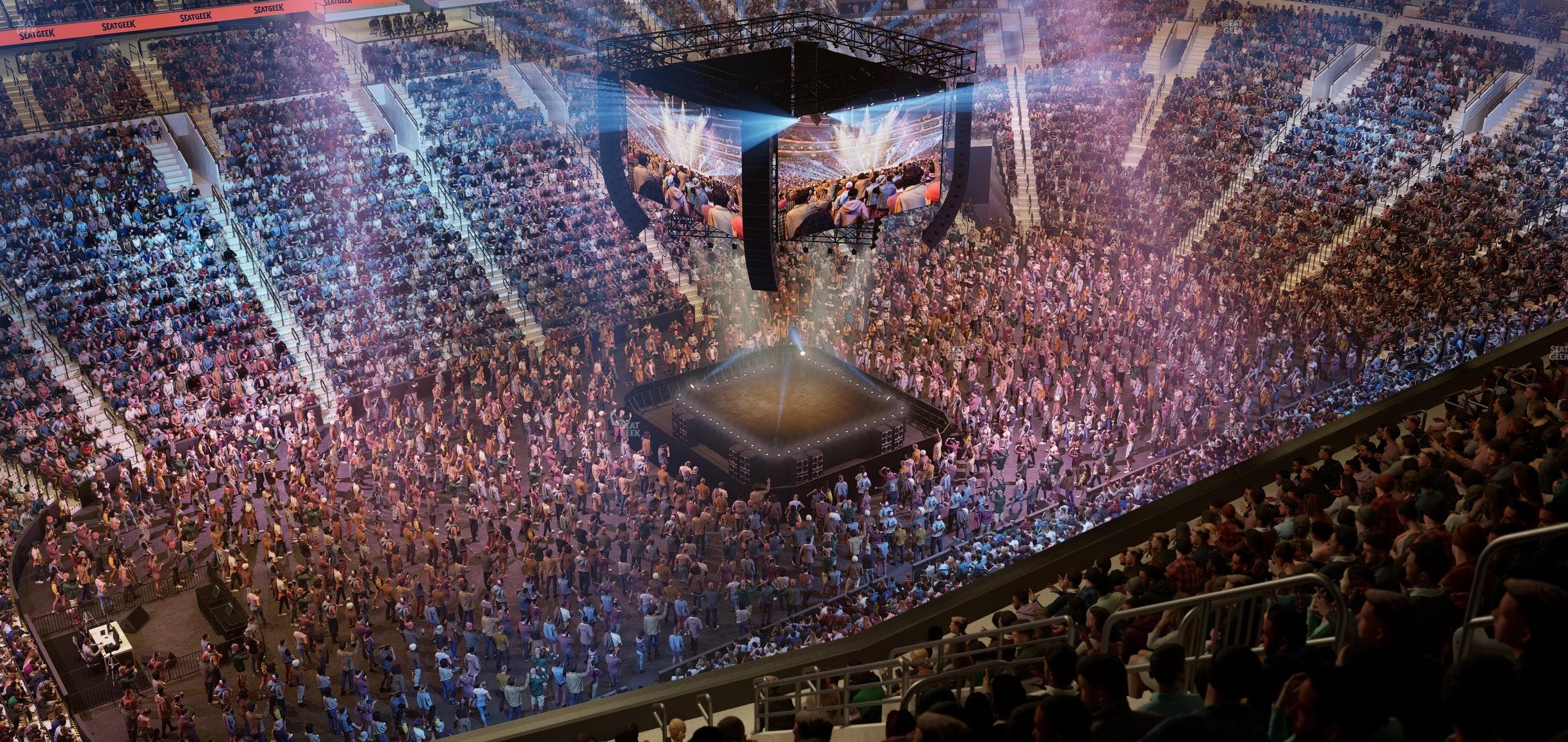 Xfinity Mobile Arena - Section 210 A Seat View