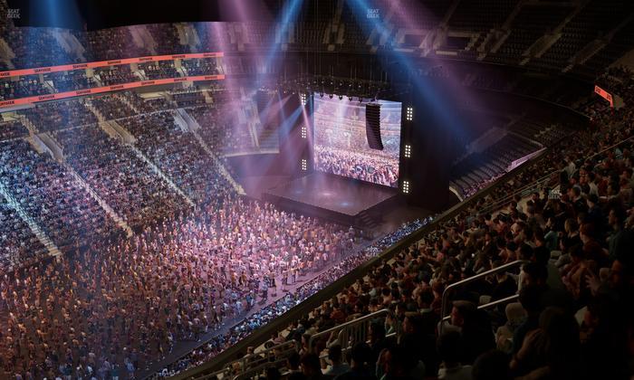 Xfinity Mobile Arena - Section 210 A Seat View