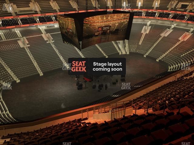 Xfinity Mobile Arena - Section 210 A Seat View
