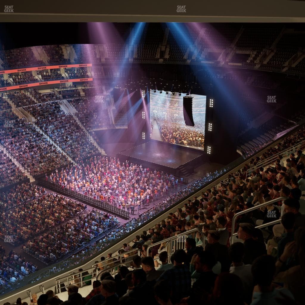 Xfinity Mobile Arena - Section 210 A Seat View