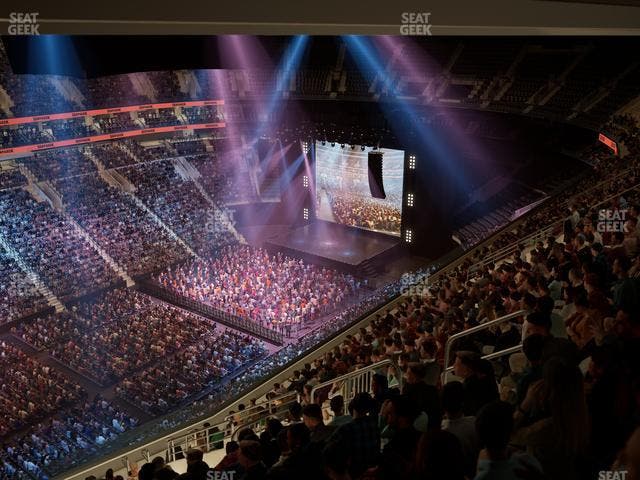 Xfinity Mobile Arena - Section 210 A Seat View