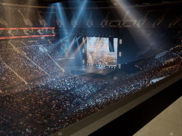 Xfinity Mobile Arena - Section 210 A Seat View