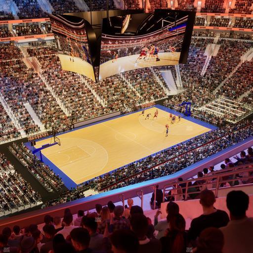 Xfinity Mobile Arena - Section 210 A Seat View