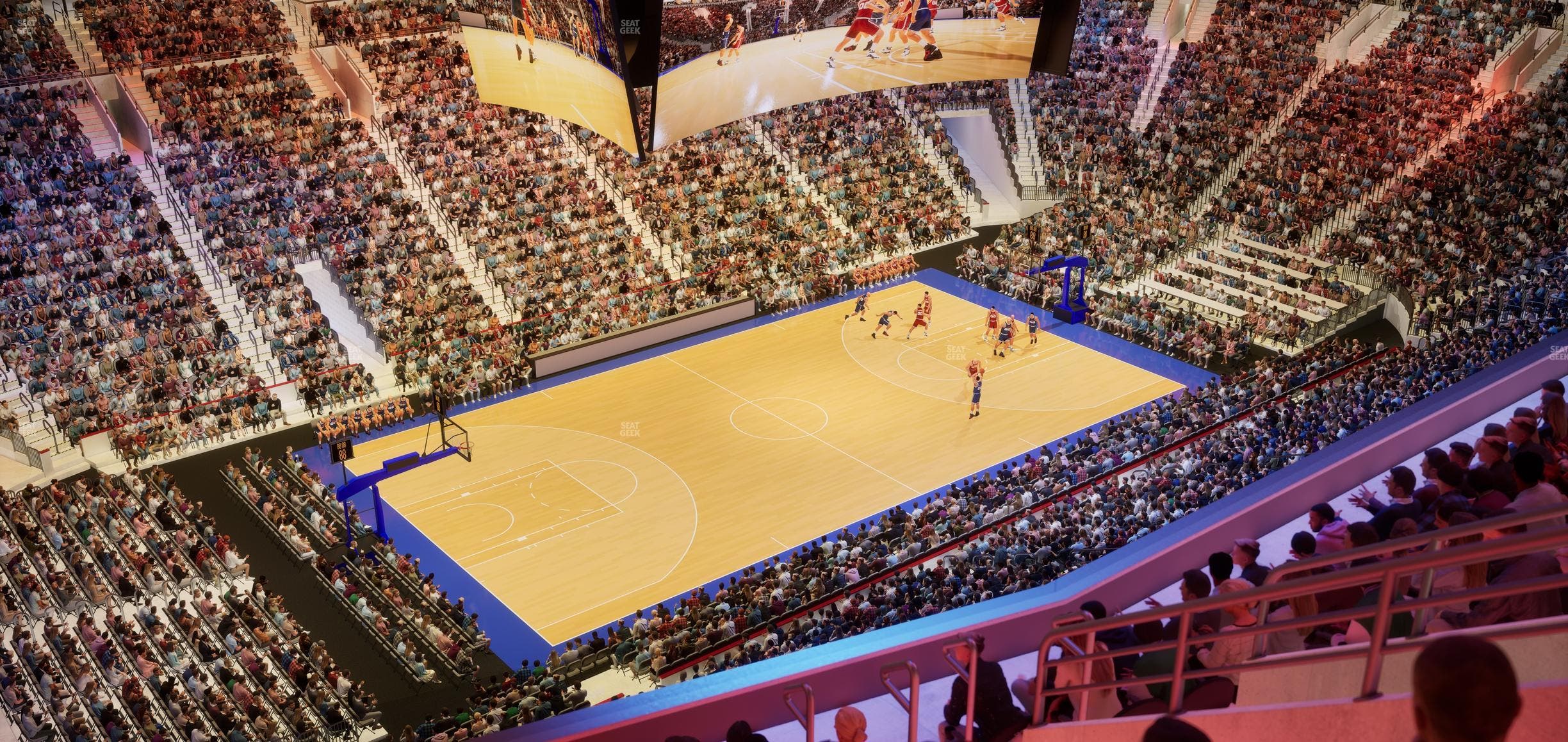 Xfinity Mobile Arena - Section 210 A Seat View