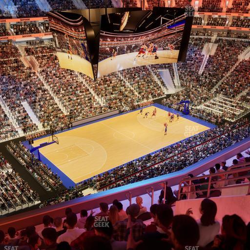 Xfinity Mobile Arena - Section 210 A Seat View