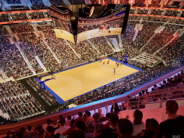 Xfinity Mobile Arena - Section 210 A Seat View