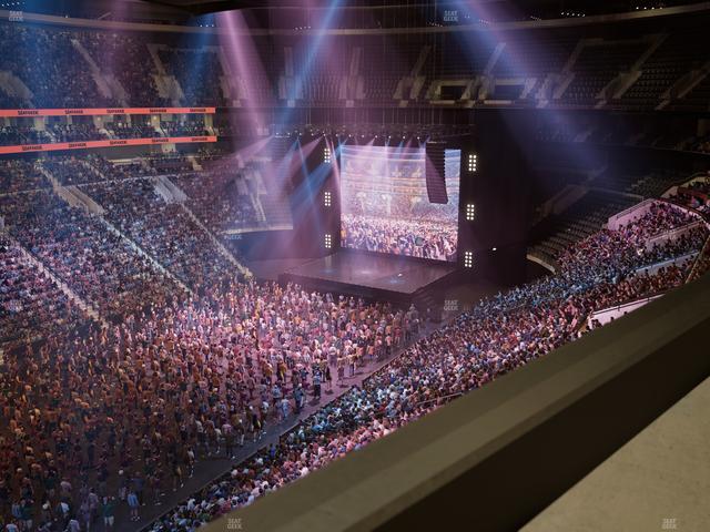Xfinity Mobile Arena - Section 210 A Seat View