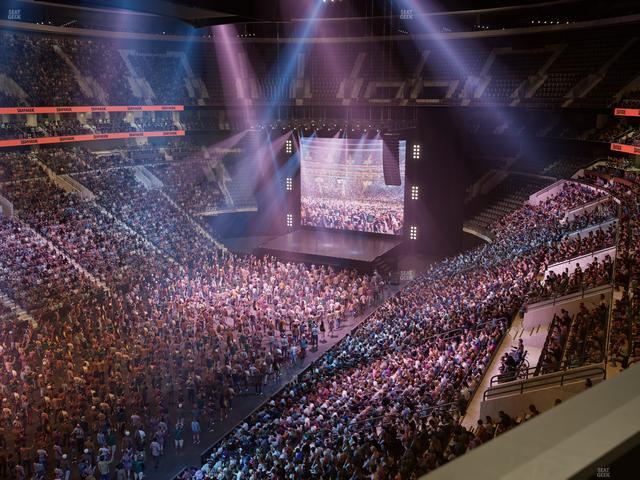 Xfinity Mobile Arena - Section 210 Seat View