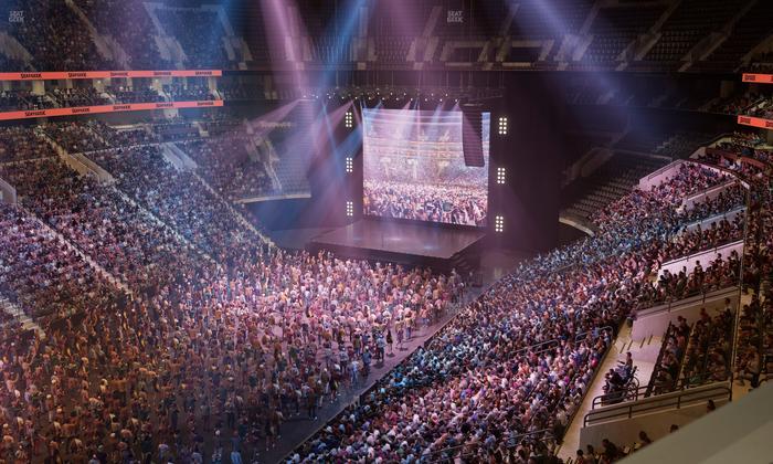 Xfinity Mobile Arena - Section 210 Seat View