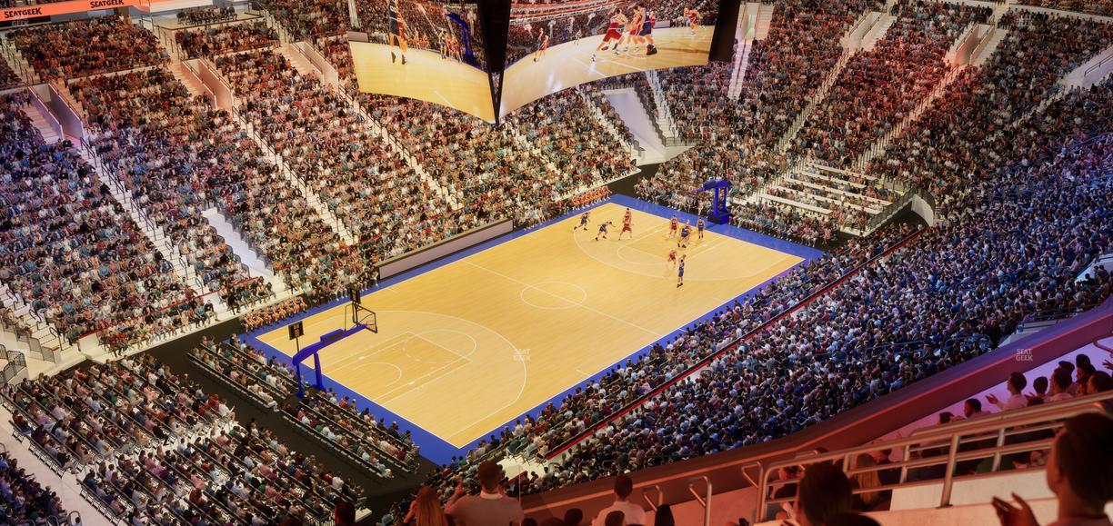 Xfinity Mobile Arena - Section 210 Seat View