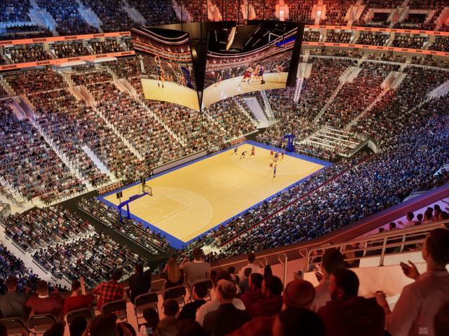 Xfinity Mobile Arena - Section 210 Seat View