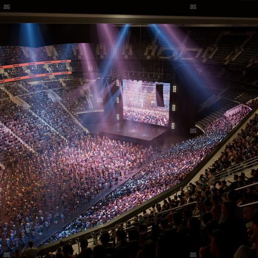 Xfinity Mobile Arena - Section 210 Seat View