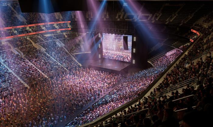 Xfinity Mobile Arena - Section 210 Seat View