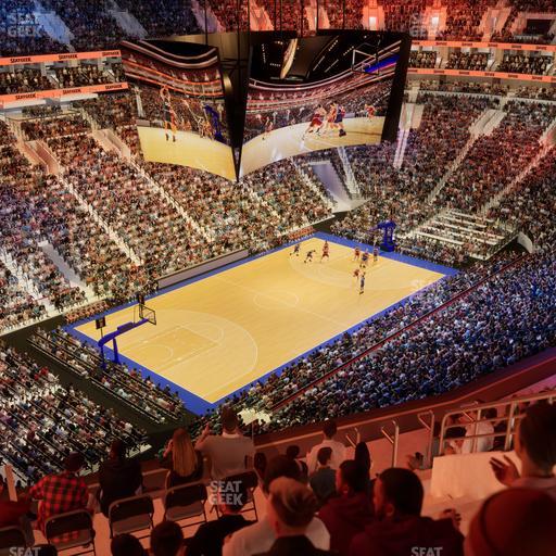 Xfinity Mobile Arena - Section 210 Seat View