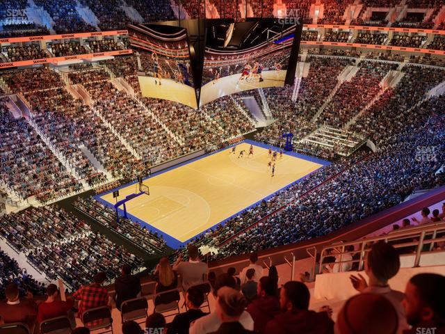 Xfinity Mobile Arena - Section 210 Seat View