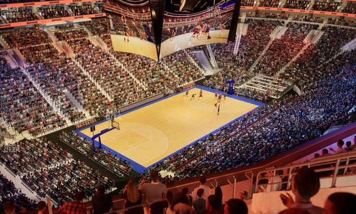 Xfinity Mobile Arena - Section 210 Seat View