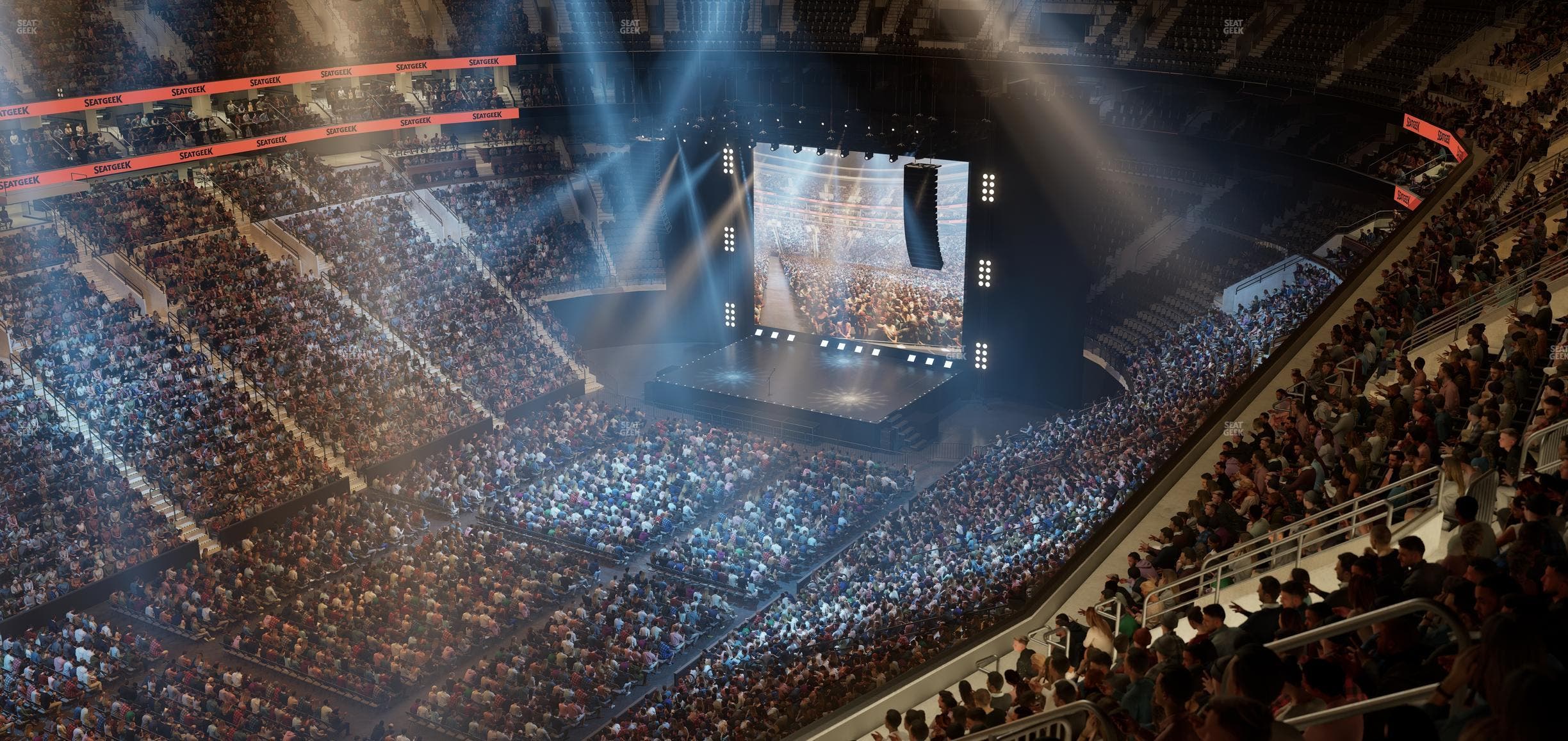 Xfinity Mobile Arena - Section 210 Seat View