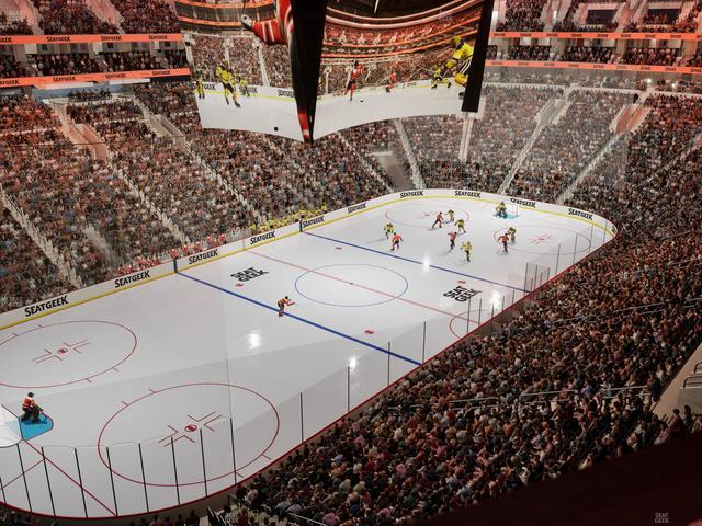 Xfinity Mobile Arena - Section 210 Seat View