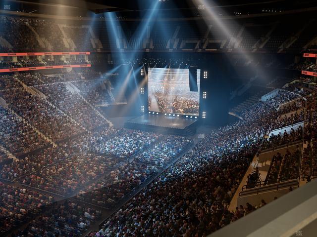 Xfinity Mobile Arena - Section 210 Seat View