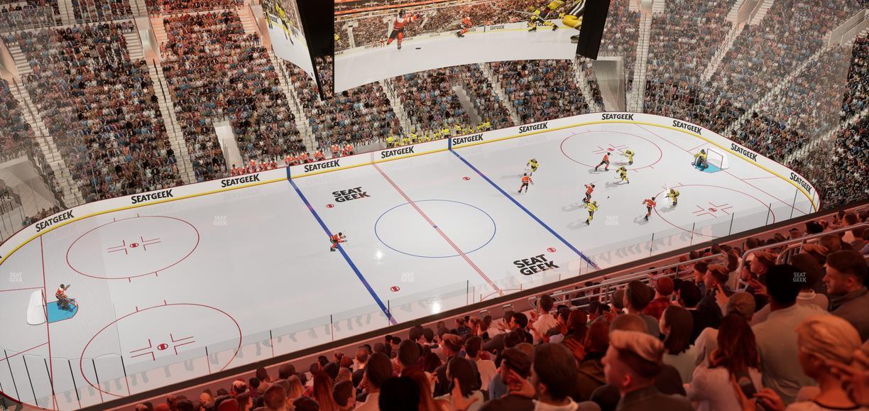 Xfinity Mobile Arena - Section 211 Seat View
