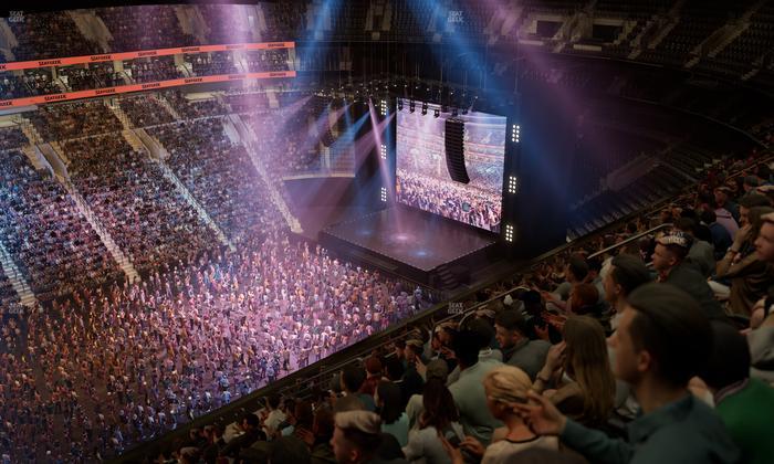 Xfinity Mobile Arena - Section 211 Seat View